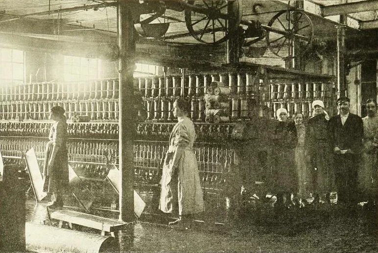 Прядильные ватермашины, 1927 г.